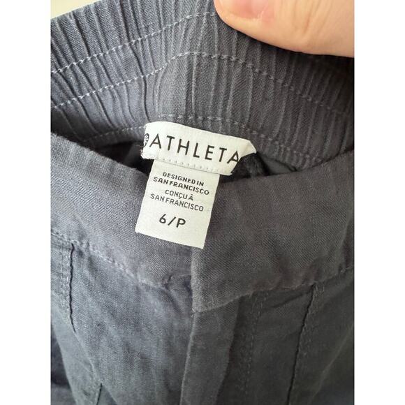 Athleta Blue Utility Casual Pants - Picture 4 of 6